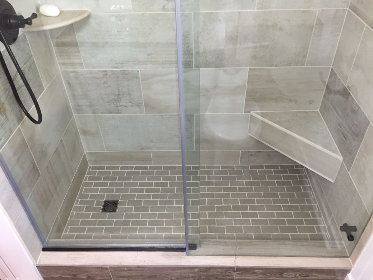 Cost to tile on sale a shower